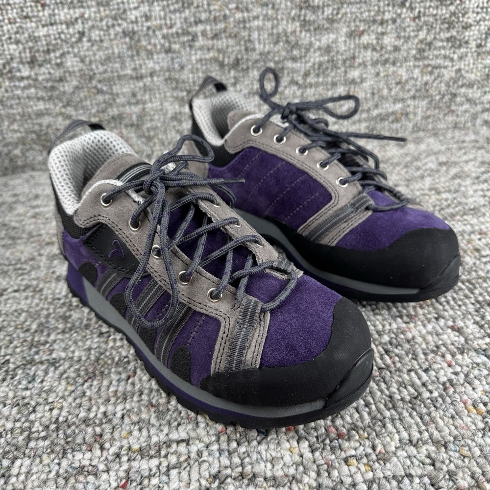 Boreal Aztec Shoes Mens 5 Approach Trainers Trail Hiking Vibram Soles Purple